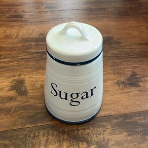 rare vintage antique sugar jar